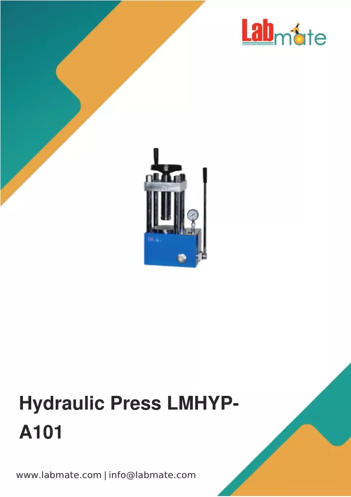 hydraulic press lmhyp a101