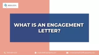 What Is An Engagement Letter