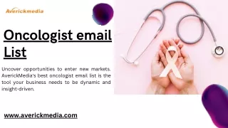 oncologist email list