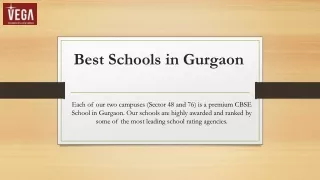 best schools in gurgaon