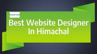 Best Website Designer in Himachal