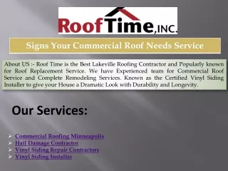 Hail Damage Contractor