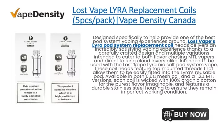 lost vape lyra replacement coils 5pcs pack vape density canada
