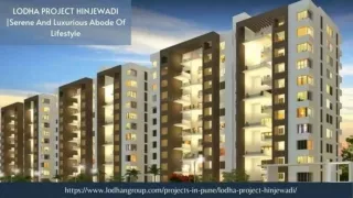 Lodha Project Hinjewadi | Luxurious & Comfortable Lifestyle