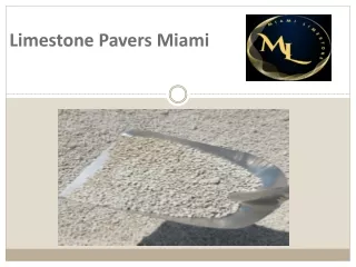 Limestone Pavers Miami