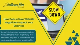 How Does a Slow Website Negatively Impact Your Business