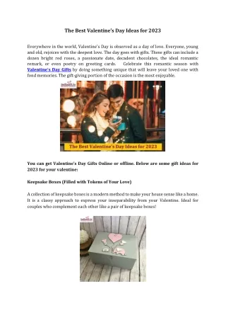 the best valentine s day ideas for 2023