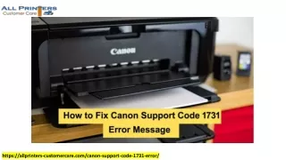 https allprinters customercare com canon support