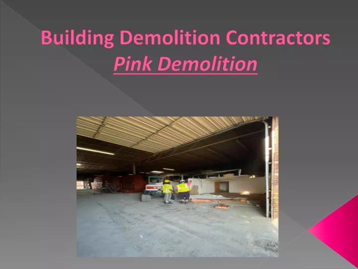 PPT - Building Demolition Contractors PowerPoint Presentation, Free ...