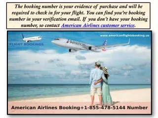 the booking number is your evidence of purchase