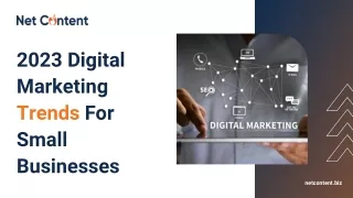 2023 digital marketing trends for small businesses