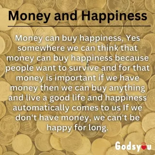 Money and Happiness