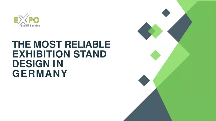 the most reliable exhibition stand design
