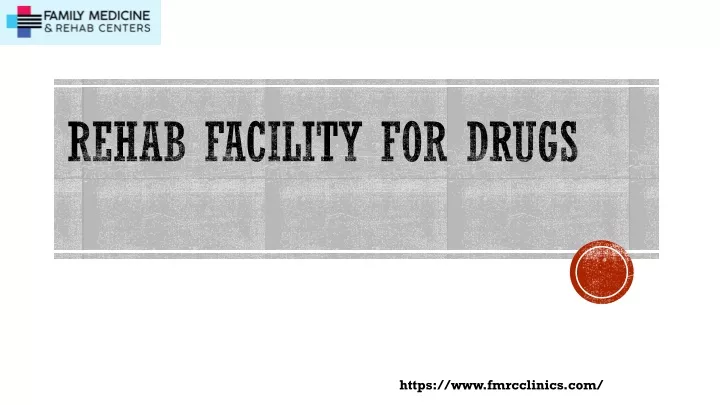 rehab facility for drugs