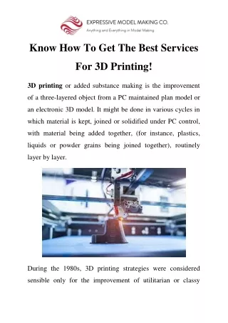 know how to get the best services