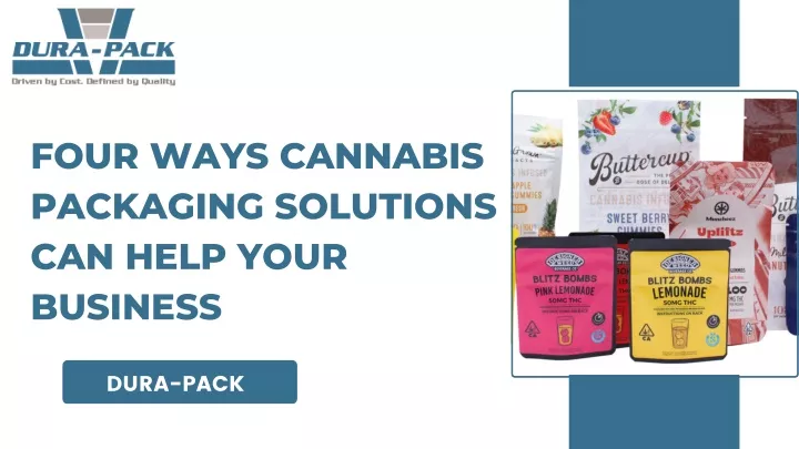 four ways cannabis packaging solutions can help