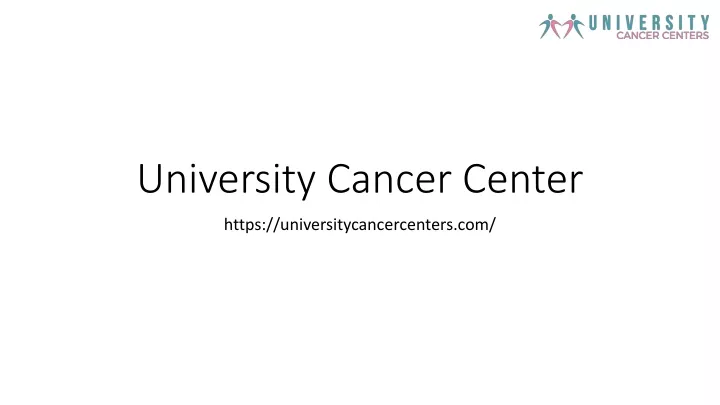 university cancer center