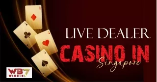 Play the best live dealer casino in singapore