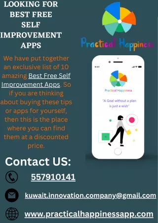 Looking For Best Free Self Improvement Apps