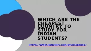 Which are the Cheapest Country to Study for Indian students.pdf