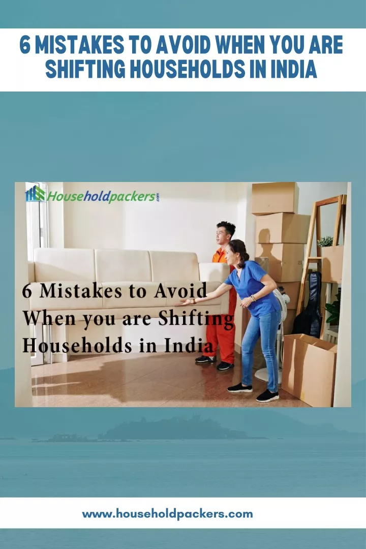 6 mistakes to avoid when you are shifting