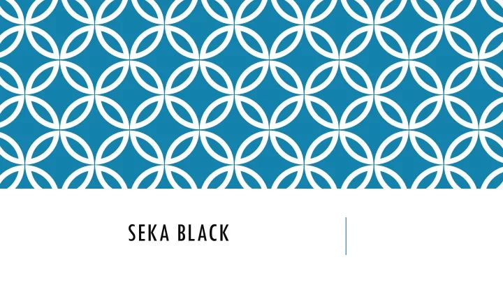 seka black