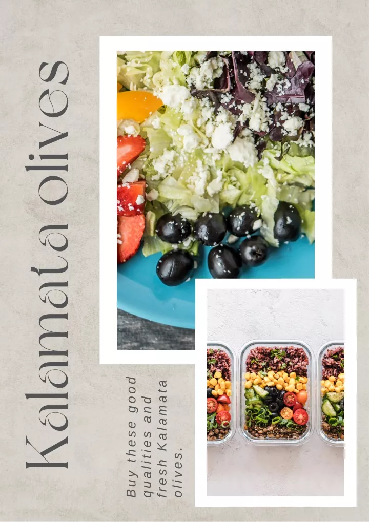 PPT Buy Good Qualities And Fresh Kalamata olives PowerPoint