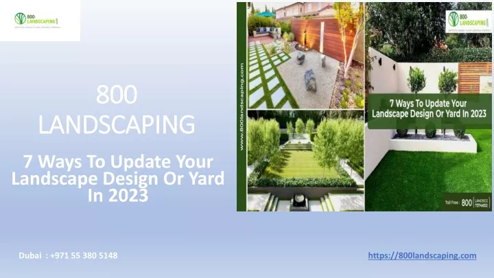 800 landscaping