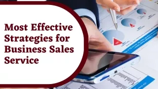 most effective strategies for business sales