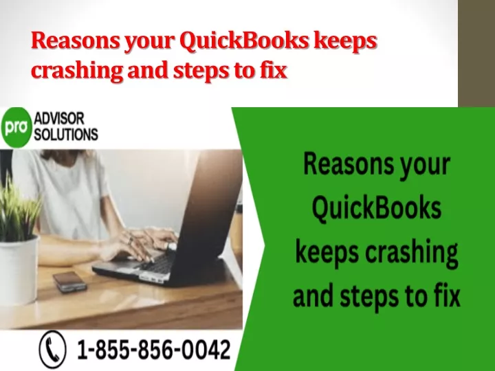 reasons your quickbooks keeps crashing and steps to fix