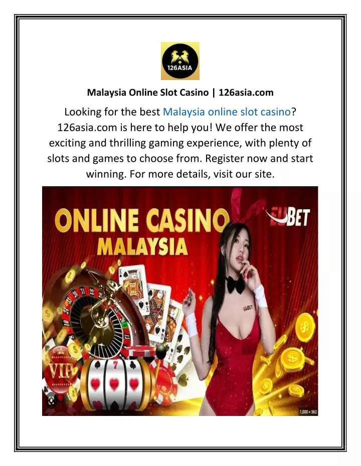 malaysia online slot casino 126asia com