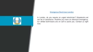 Emergency Electrician London | Gripelectric.net