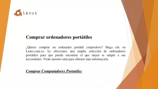 comprar ordenadores port tiles
