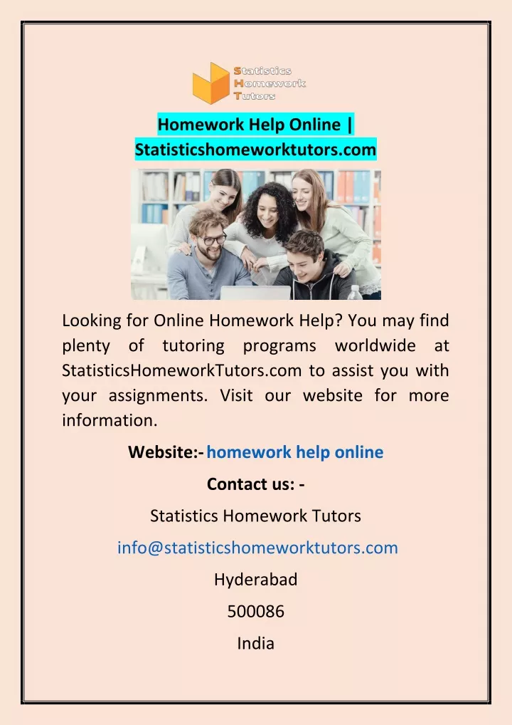 homework help online statisticshomeworktutors com