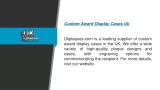 custom award display cases uk ukplaques