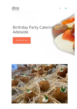 Birthday Party Catering Adelaide