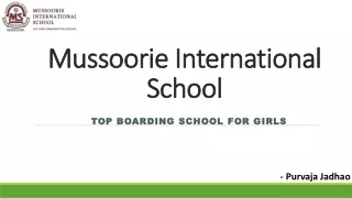 top 5 boarding school for Girls