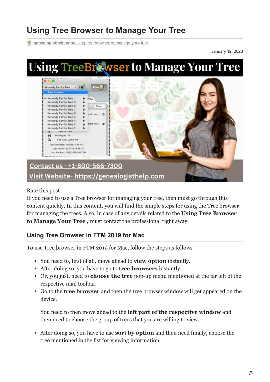 PPT - Using Tree Browser to Manage Your Tree | Complete Guide [2023 ...