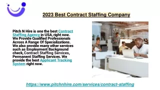 2023 Best Contract Staffing Company
