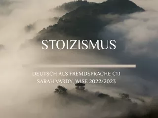 stoizismus