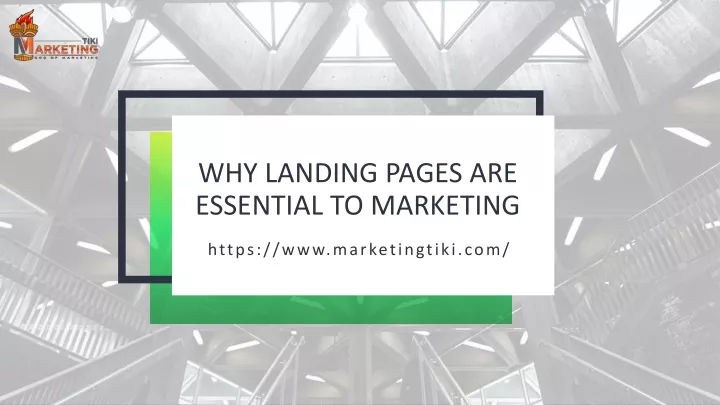 why landing pages are essential to marketing