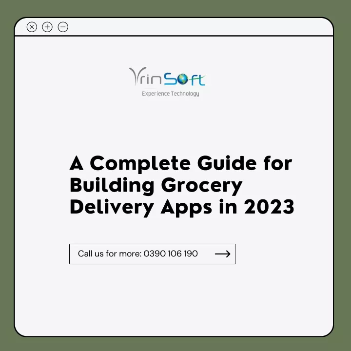 a complete guide for building grocery delivery