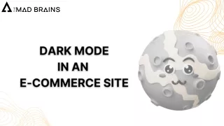 Dark Mode In An  E-Commerce Site