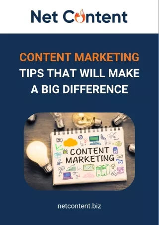 content marketing tips that will make