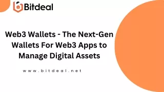 web3 wallets the next gen wallets for web3 apps