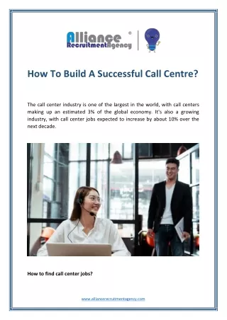 How To Build A Successful Call Centre
