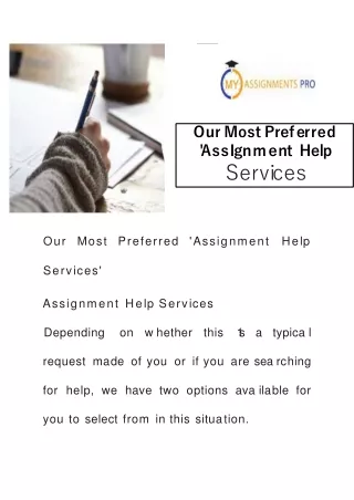 my assignments help