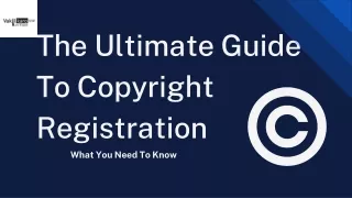 Copyright registration PPT
