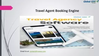 travel agent booking engine
