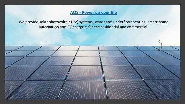 aqs power up your life we provide solar